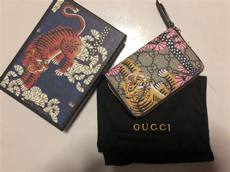 tiger gucci wallet|Gucci bengal tiger wallet.